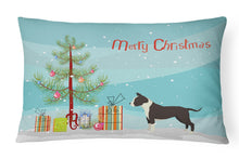 Load image into Gallery viewer, American Staffordshire Terrier Christmas Tree Canvas Fabric Decorative Pillow CK3515PW1216