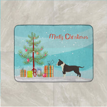 Load image into Gallery viewer, American Staffordshire Terrier Christmas Tree Machine Washable Memory Foam Mat CK3515RUG