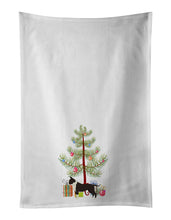 Load image into Gallery viewer, American Staffordshire Terrier Christmas Tree White Kitchen Towel Set of 2
