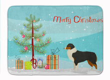 Load image into Gallery viewer, Australian Shepherd Christmas Tree Machine Washable Memory Foam Mat CK3516RUG