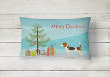 Load image into Gallery viewer, Beagle Christmas Tree Canvas Fabric Decorative Pillow CK3519PW1216
