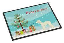 Load image into Gallery viewer, Bedlington Terrier Christmas Tree Doormat - 24x36 Decorative Floor Mat – Indoor/Outdoor Rug with Artistic Flair CK3520JMAT