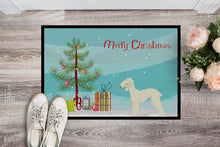 Load image into Gallery viewer, Bedlington Terrier Christmas Tree Doormat - 18x27 Decorative Floor Mat – Indoor/Outdoor Rug with Artistic Flair CK3520MAT
