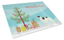 Load image into Gallery viewer, Borzoi Christmas Tree Glass Cutting Boards – Durable, Decorative Kitchen Art Large CK3524LCB