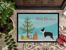 Load image into Gallery viewer, Boston Terrier Christmas Tree Doormat - 24x36 Decorative Floor Mat – Indoor/Outdoor Rug with Artistic Flair CK3525JMAT