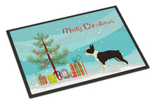 Load image into Gallery viewer, Boston Terrier Christmas Tree Doormat - 24x36 Decorative Floor Mat – Indoor/Outdoor Rug with Artistic Flair CK3525JMAT