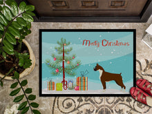 Load image into Gallery viewer, Boxer Christmas Tree Doormat - 18x27 Decorative Floor Mat – Indoor/Outdoor Rug with Artistic Flair CK3526MAT