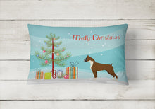 Load image into Gallery viewer, Boxer Christmas Tree Canvas Fabric Decorative Pillow CK3526PW1216