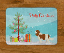 Load image into Gallery viewer, Cavalier Spaniel Christmas Tree Machine Washable Memory Foam Mat CK3529RUG