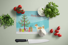 Load image into Gallery viewer, Chihuahua Christmas Tree Glass Cutting Boards – Durable, Decorative Kitchen Art Large CK3530LCB