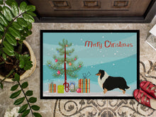 Load image into Gallery viewer, Collie Christmas Tree Doormat - 18x27 Decorative Floor Mat – Indoor/Outdoor Rug with Artistic Flair CK3532MAT