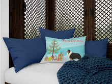 Load image into Gallery viewer, Collie Christmas Tree Canvas Fabric Decorative Pillow CK3532PW1216