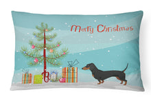 Load image into Gallery viewer, Dachshund Christmas Tree Canvas Fabric Decorative Pillow CK3533PW1216