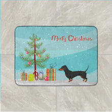 Load image into Gallery viewer, Dachshund Christmas Tree Machine Washable Memory Foam Mat CK3533RUG