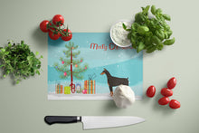 Load image into Gallery viewer, Doberman Pinscher Christmas Tree Glass Cutting Boards – Durable, Decorative Kitchen Art Large CK3535LCB