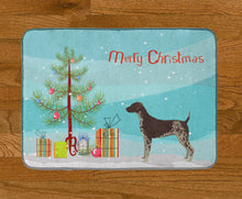 Load image into Gallery viewer, German Shorthaired Pointer Christmas Tree Machine Washable Memory Foam Mat CK3541RUG