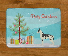 Load image into Gallery viewer, Great Dane Christmas Tree Machine Washable Memory Foam Mat CK3542RUG