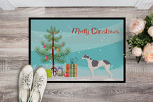 Load image into Gallery viewer, Greyhound Christmas Tree Doormat - 18x27 Decorative Floor Mat – Indoor/Outdoor Rug with Artistic Flair CK3543MAT