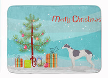 Load image into Gallery viewer, Greyhound Christmas Tree Machine Washable Memory Foam Mat CK3543RUG