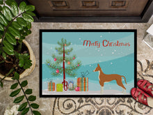 Load image into Gallery viewer, Ibizan Hound Christmas Tree Doormat - 18x27 Decorative Floor Mat – Indoor/Outdoor Rug with Artistic Flair CK3545MAT