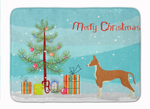 Load image into Gallery viewer, Ibizan Hound Christmas Tree Machine Washable Memory Foam Mat CK3545RUG