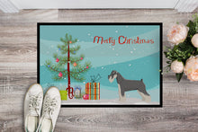Load image into Gallery viewer, Schnauzer Christmas Tree Doormat - 24x36 Decorative Floor Mat – Indoor/Outdoor Rug with Artistic Flair CK3559JMAT