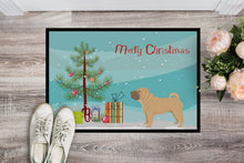 Load image into Gallery viewer, Shar Pei Christmas Tree Doormat - 24x36 Decorative Floor Mat – Indoor/Outdoor Rug with Artistic Flair CK3562JMAT