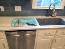 Load image into Gallery viewer, Skye Terrier Christmas Tree Dish Drying Mat – Absorbent, Artistic Kitchen Essentials CK3564DDM