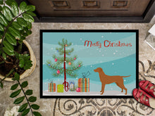 Load image into Gallery viewer, Vizsla Christmas Tree Doormat - 24x36 Decorative Floor Mat – Indoor/Outdoor Rug with Artistic Flair CK3568JMAT
