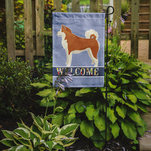 Load image into Gallery viewer, Akita Welcome Garden Flag - Outdoor Decorative Yard Flag CK3571GF