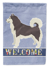 Load image into Gallery viewer, Alaskan Malamute Welcome Flag Canvas House Size CK3572CHF