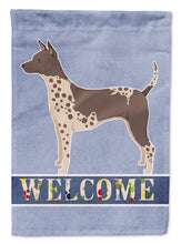 Load image into Gallery viewer, American Hairless Terrier Welcome Garden Flag - Outdoor Decorative Yard Flag CK3573GF