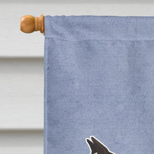 Load image into Gallery viewer, American Staffordshire Terrier Welcome Flag Canvas House Size CK3574CHF