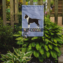 Load image into Gallery viewer, American Staffordshire Terrier Welcome Garden Flag - Outdoor Decorative Yard Flag CK3574GF