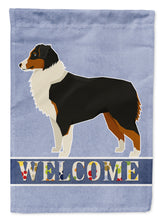 Load image into Gallery viewer, Australian Shepherd Welcome Flag Canvas House Size CK3575CHF