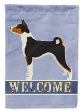 Load image into Gallery viewer, Basenji Welcome Flag Canvas House Size CK3576CHF