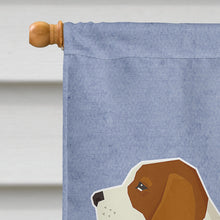 Load image into Gallery viewer, Beagle Welcome Flag Canvas House Size CK3578CHF