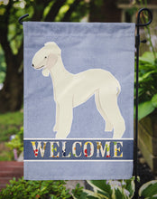 Load image into Gallery viewer, Bedlington Terrier Welcome Garden Flag - Outdoor Decorative Yard Flag CK3579GF