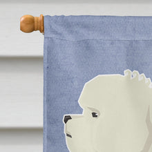 Load image into Gallery viewer, Bichon Frise Welcome Flag Canvas House Size CK3580CHF