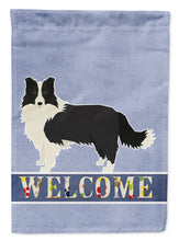 Load image into Gallery viewer, Border Collie Welcome Garden Flag - Outdoor Decorative Yard Flag CK3581GF
