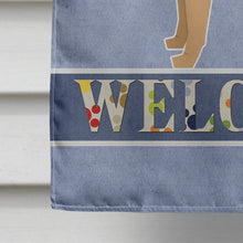 Load image into Gallery viewer, Border Terrier Welcome Flag Canvas House Size CK3582CHF