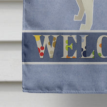 Load image into Gallery viewer, Boston Terrier Welcome Flag Canvas House Size CK3584CHF