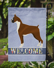 Load image into Gallery viewer, Boxer Welcome Garden Flag - Outdoor Decorative Yard Flag CK3585GF