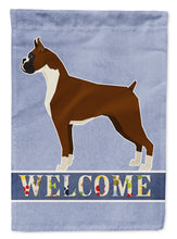 Load image into Gallery viewer, Boxer Welcome Garden Flag - Outdoor Decorative Yard Flag CK3585GF