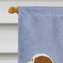 Load image into Gallery viewer, Cavalier Spaniel Welcome Flag Canvas House Size CK3588CHF