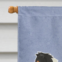 Load image into Gallery viewer, Collie Welcome Flag Canvas House Size CK3591CHF