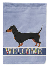 Load image into Gallery viewer, Dachshund Welcome Flag Canvas House Size CK3592CHF