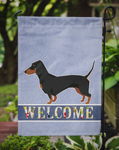 Load image into Gallery viewer, Dachshund Welcome Garden Flag - Outdoor Decorative Yard Flag CK3592GF