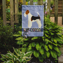 Load image into Gallery viewer, Fox Terrier Welcome Garden Flag - Outdoor Decorative Yard Flag CK3597GF