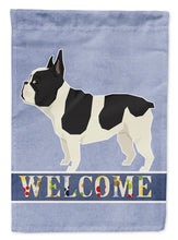 Load image into Gallery viewer, French Bulldog Welcome Flag Canvas House Size CK3598CHF